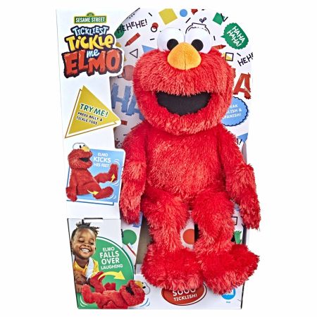 Bomgaars : Sesame Sesame Street: Tickliest Tickle Me Elmo : Toys