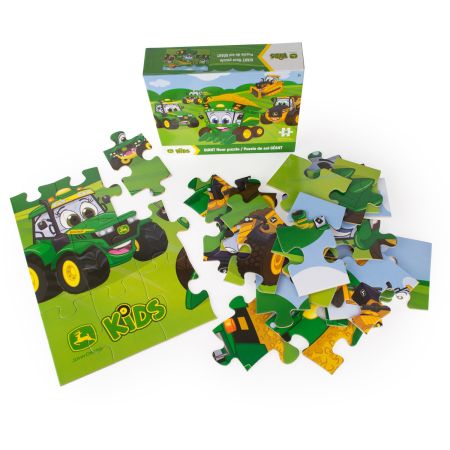 Bomgaars John Deere Toys Kids Giant Floor Puzzle 36 Piece Puzzles
