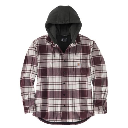 Bomgaars : Carhartt RUGGED FLEX® Relaxed Fit Flannel Fleece Lined ...