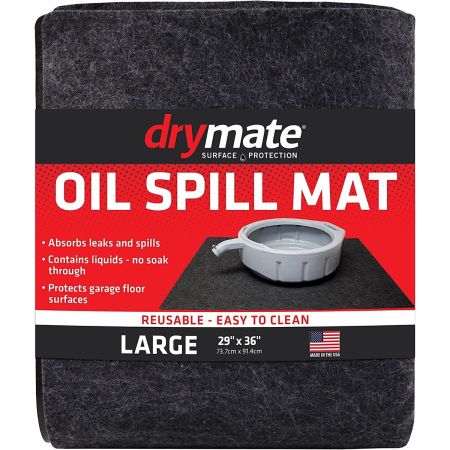 Bomgaars : Drymate Oil Spill Mat, 29 IN x 36 IN : Mats