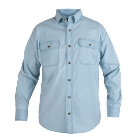 Bomgaars : Noble Outfitters Long Sleeve Weathered Work Shirt : Shirts