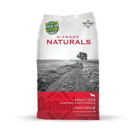 Bomgaars Diamond Naturals Lamb Meal Rice Formula Adult Dry