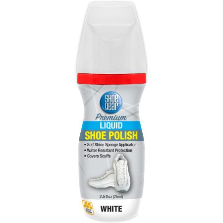 Bomgaars : Shoe Gear Premium White Liquid Polish : Shoe Polishes