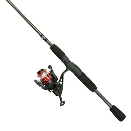 HT First Cast Pro Spinning Combo 6 FT, 2-Piece Rod & Reel, FCS-602MSC