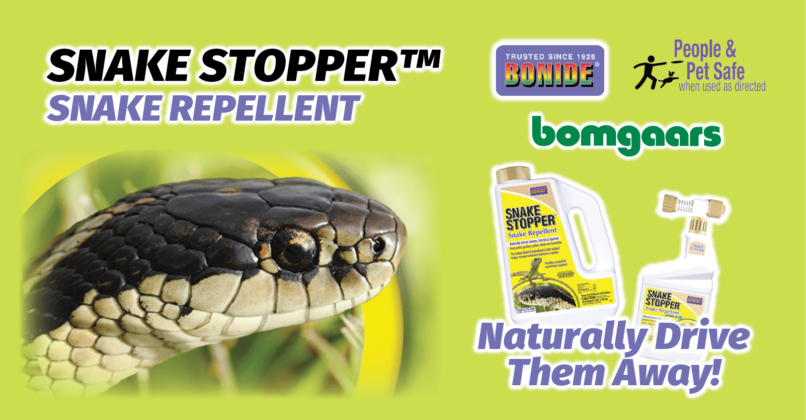 Snake Stopper: Snake Repellent by BONIDE