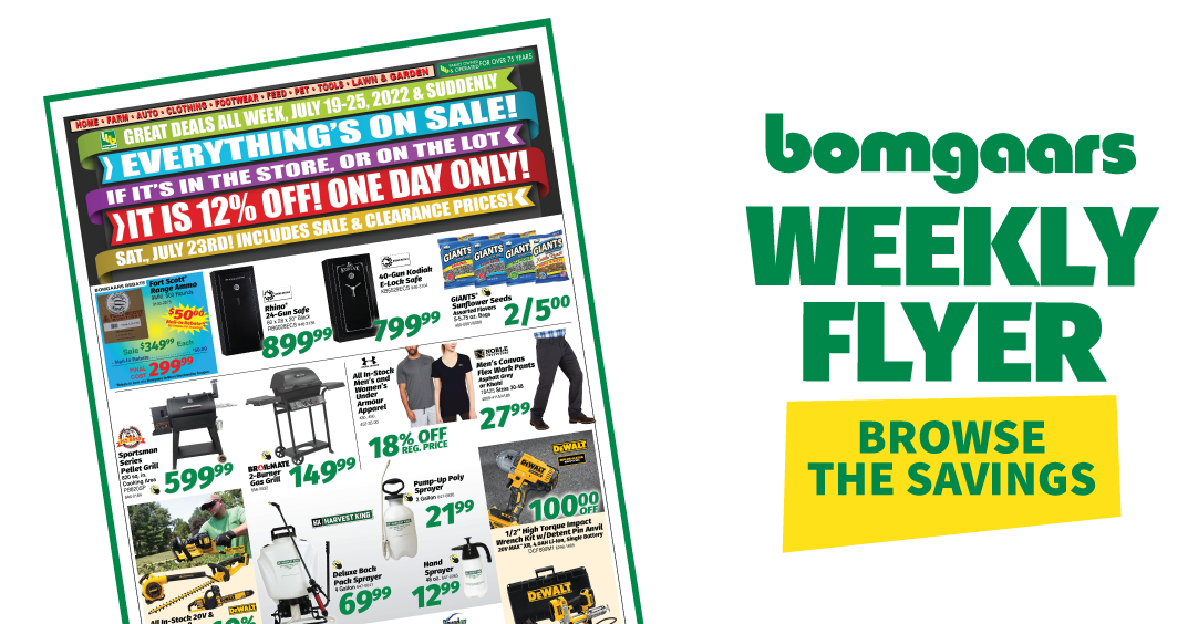 Weekly Flyer Bomgaars