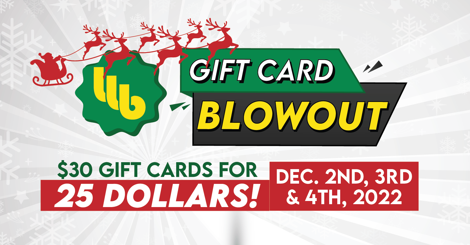 Bomgaars Gift Card Blowout
