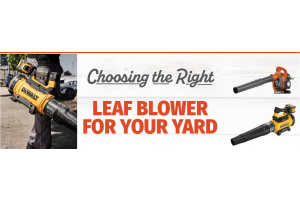 Choosing the Right Leaf Blower for Your Yard