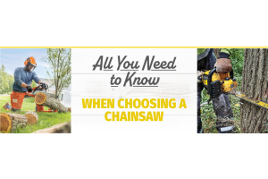 All You Need to Know When Choosing a Chainsaw