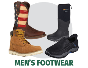 Men's Footwear View our assortment of Men's Footwear