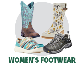 Women's Footwear View our Women's Footwear