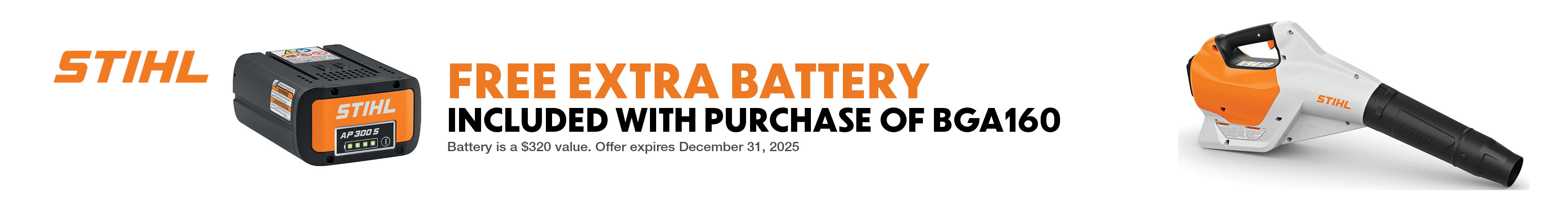 Stihl Blower Promotion