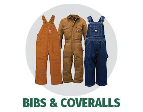 Boy's Bibs, Coveralls & Overalls