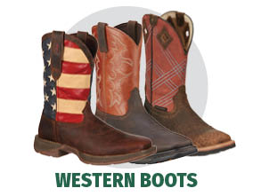 View our Men's Western Footwear