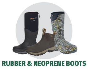 View our assortment of Men's Rubber Footwear