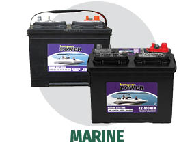 Bomgaars Power Batteries - Marine