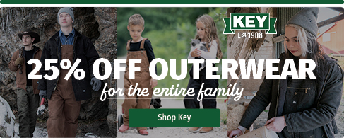 25% off Key Outerwear 25% off Key Outerwear