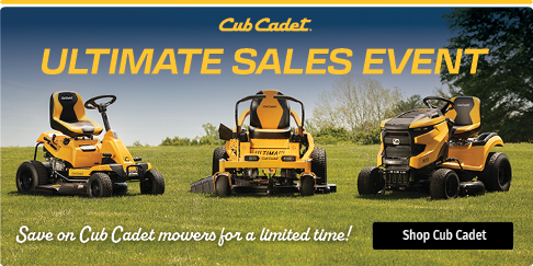 Cub Cadet Sales Event