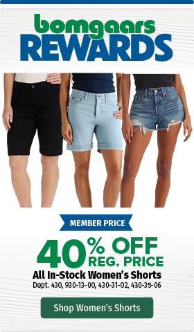 40% off Women's Shorts