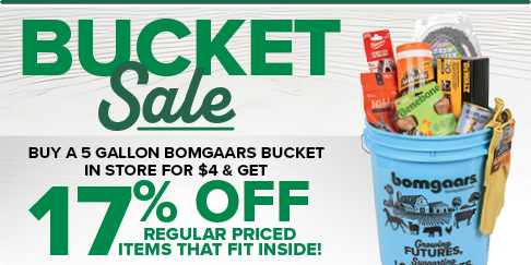 Bomgaars Bucket Sale Bomgaars Bucket Sale