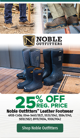 Noble Footwear 25% Off