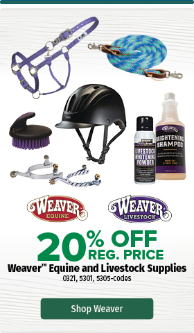 20% off Weaver