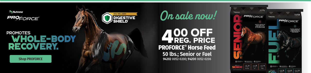 $4 Off Proforce Horse Feed $4 Off Proforce Horse Feed