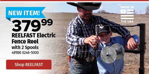 REELFAST Electric Fence Reel REELFAST Electric Fence Reel