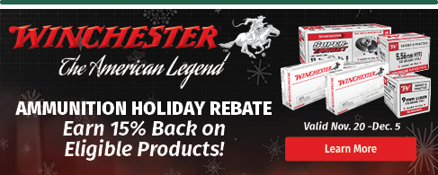 Winchester Ammunition Holiday Rebates Winchester Ammunition Holiday Rebates