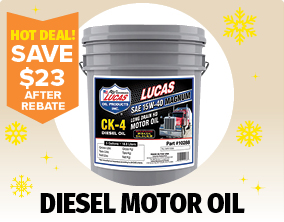 Lucsas Diesel Motor Oil $59.99 with $10 Rebate Lucsas Diesel Motor Oil $59.99 with $10 Rebate