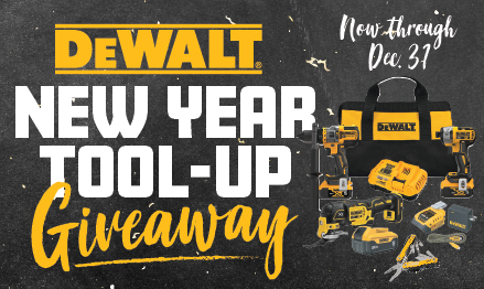 DeWALT New Year Tool Giveaway DeWALT New Year Tool Giveaway