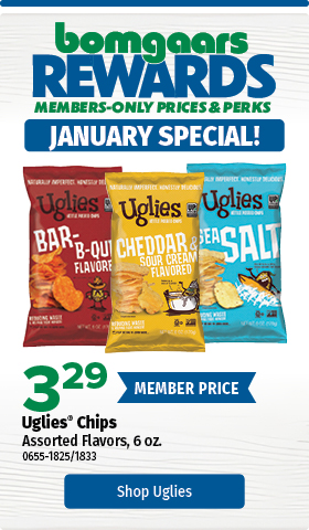 Uglies Kettle Chips 6 Oz. 3.29