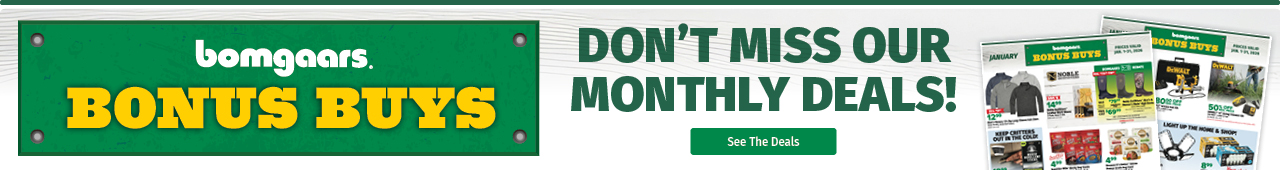 Bomgaars Monthly Bonus Buys