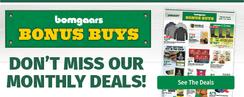 Bomgaars Monthly Bonus Buys