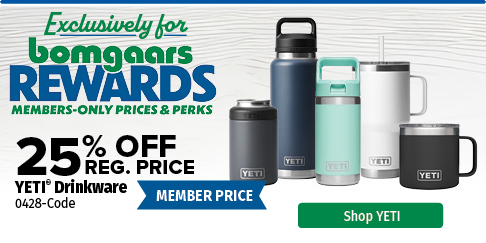 25% off Yeti Drinkware 25% off Yeti Drinkware