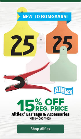 15% off Allflex Ear Tags & Accessories