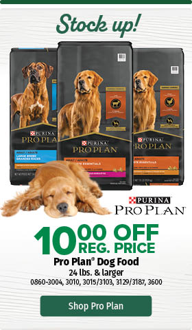 $10 Off ProPlan Dog Food