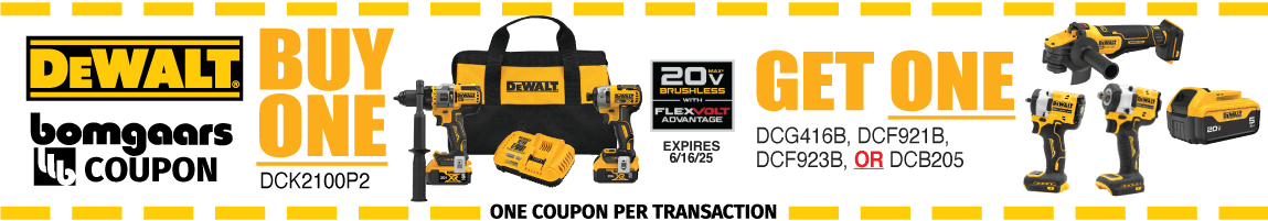 DEWALT ADDED VALUE COUPONS DEWALT ADDED VALUE COUPONS