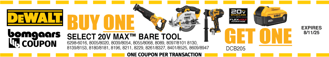 DeWalt Tool Added Value DeWalt Tool Added Value