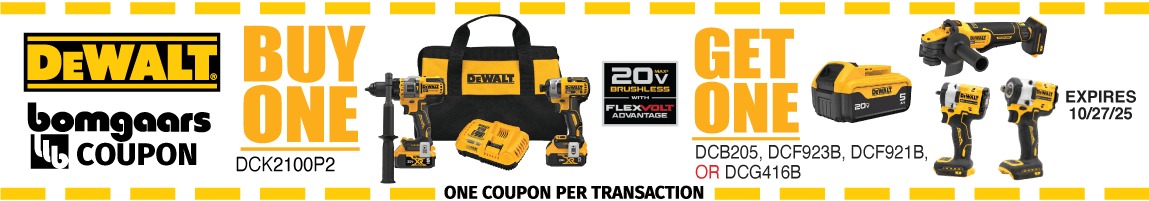 DEWALT ADDED VALUE COUPONS DEWALT ADDED VALUE COUPONS