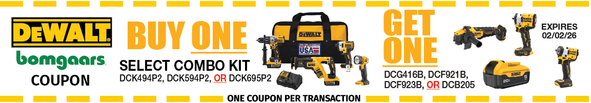 DeWalt Spring into Savings DeWalt Spring into Savings