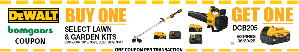 DeWalt Spring into Savings
