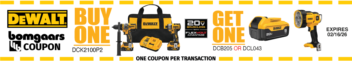DeWalt Tool Added Value