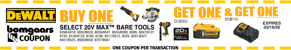 DeWalt Tool Added Value DeWalt Tool Added Value