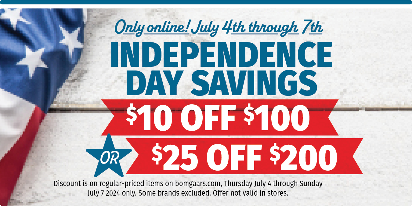 Bomgaars Independence Day Savings