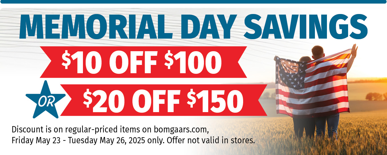 Memorial Day Savings