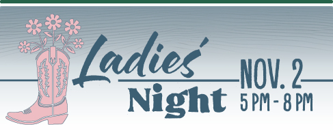 Bomgaars Ladies Night November 2nd 2025