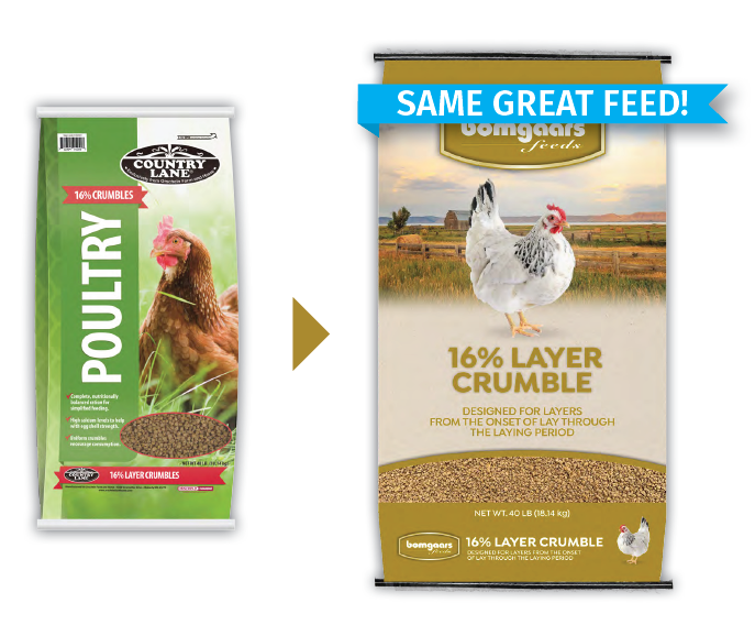 Bomgaars Feeds - 16% Layer Crumble Feed